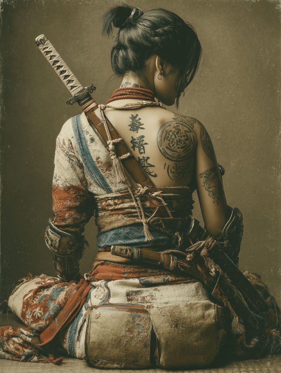 Warrior Woman — Fine Art Print. poster — fine-art art