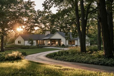 Woodland Cottage Photography Poster.