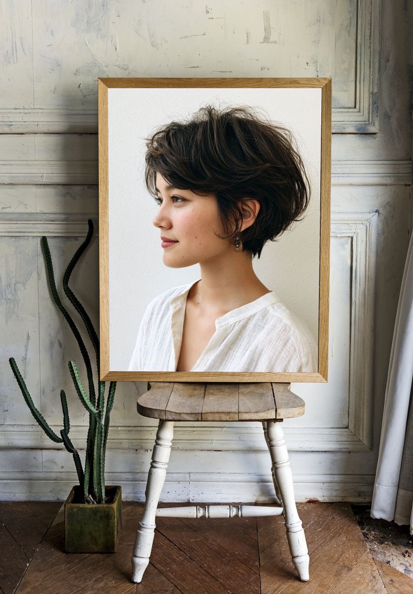 Woman Portrait Photography Poster. room preview