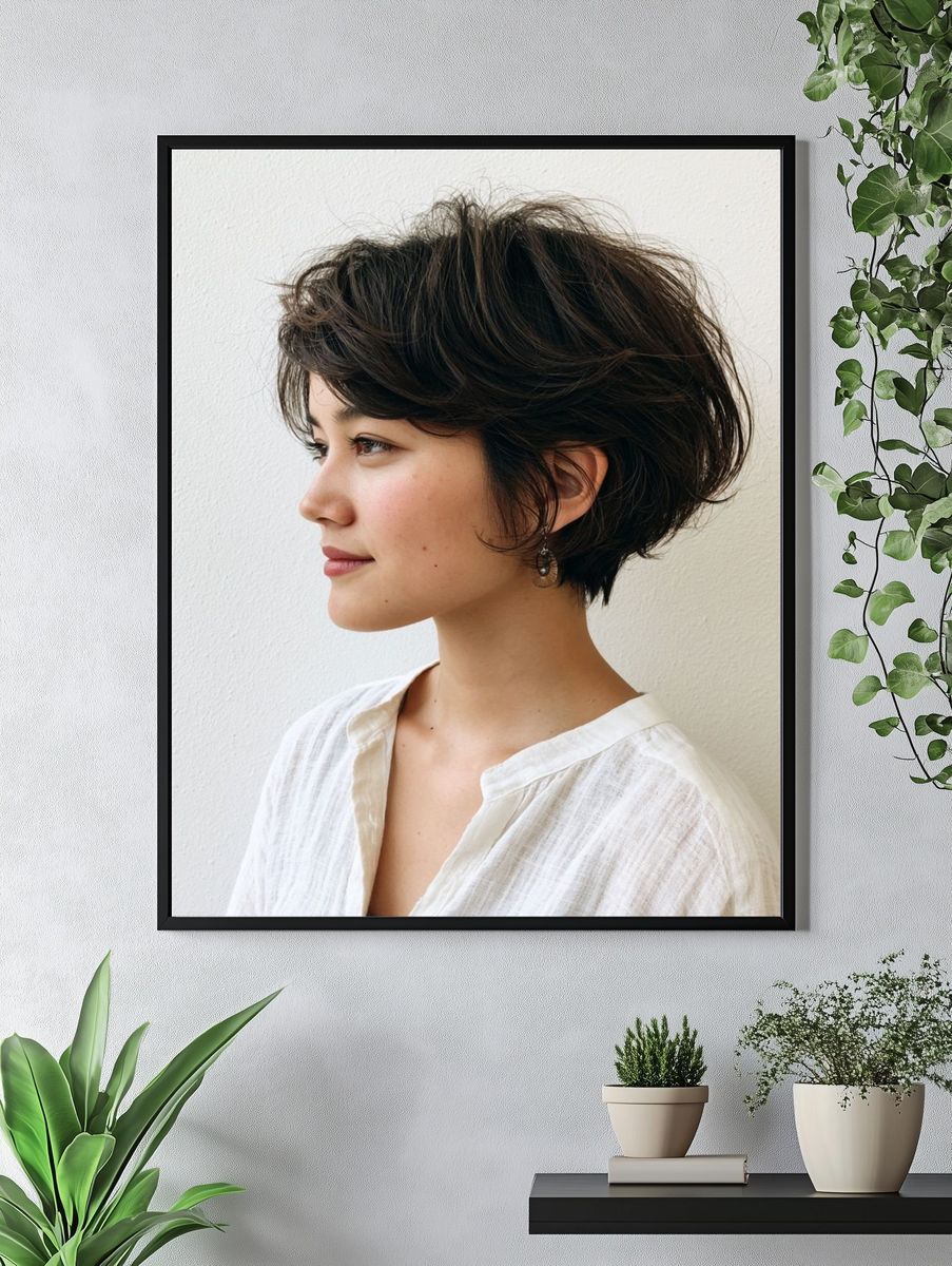 Woman Portrait Photography Poster. — room view 4