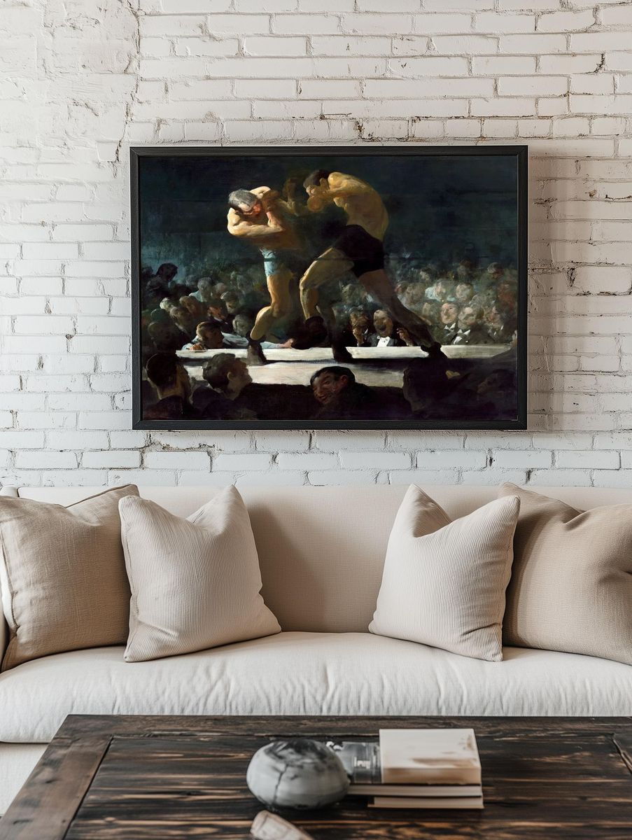 Club Night (1907) painting high. — room view 1