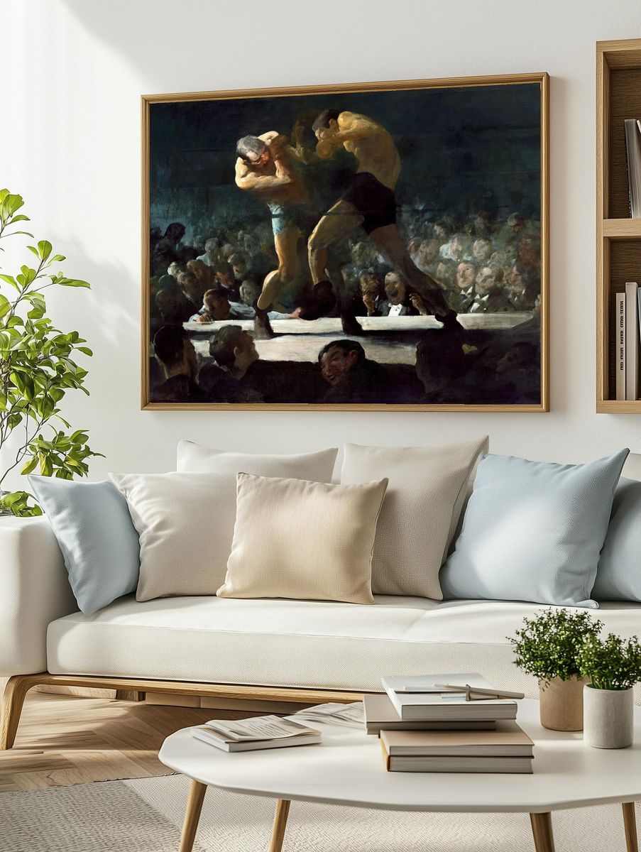 Club Night (1907) painting high. — room view 2