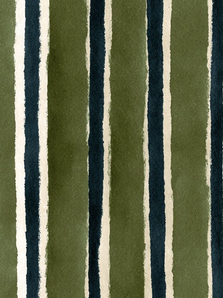 Watercolor Striped Pattern Poster. poster detail
