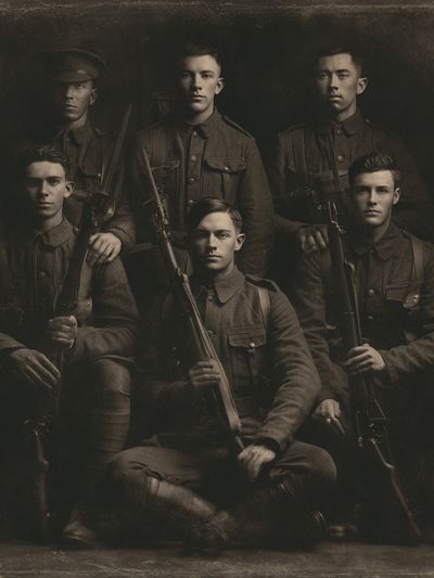 WWI Soldiers Portrait Print.