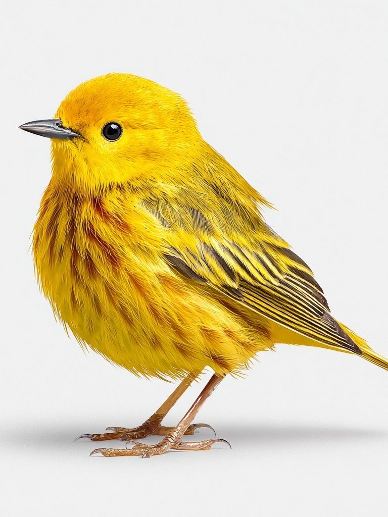 Yellow Bird — Illustration Print. poster — illustration art