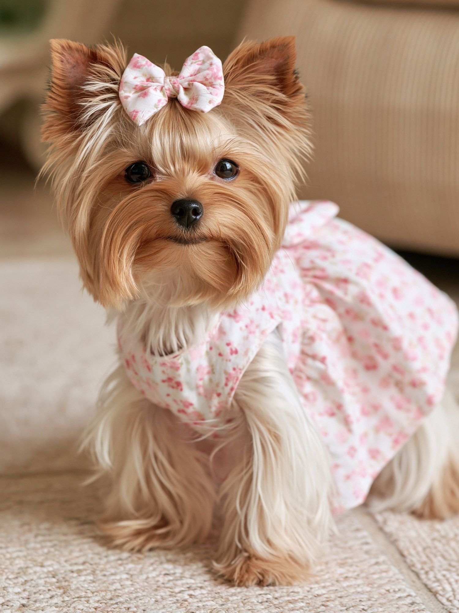 Yorkshire Terrier Portrait Poster. poster — photography art
