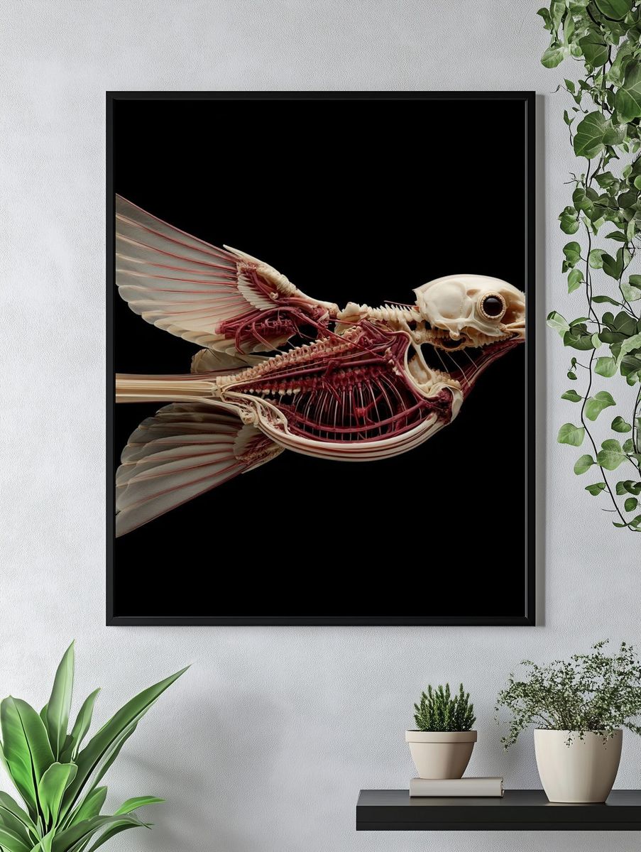 Anatomy of a Bird — Fine Art Print. — room view 4