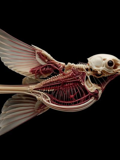 Anatomy of a Bird — Fine Art Print. poster print