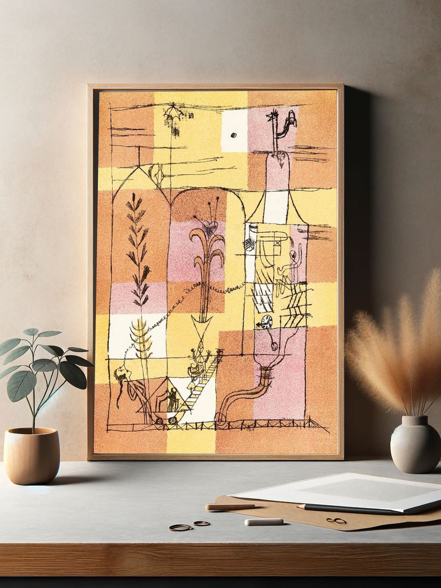 Spirit Hoffmann (1921) Paul Klee. — room view 2