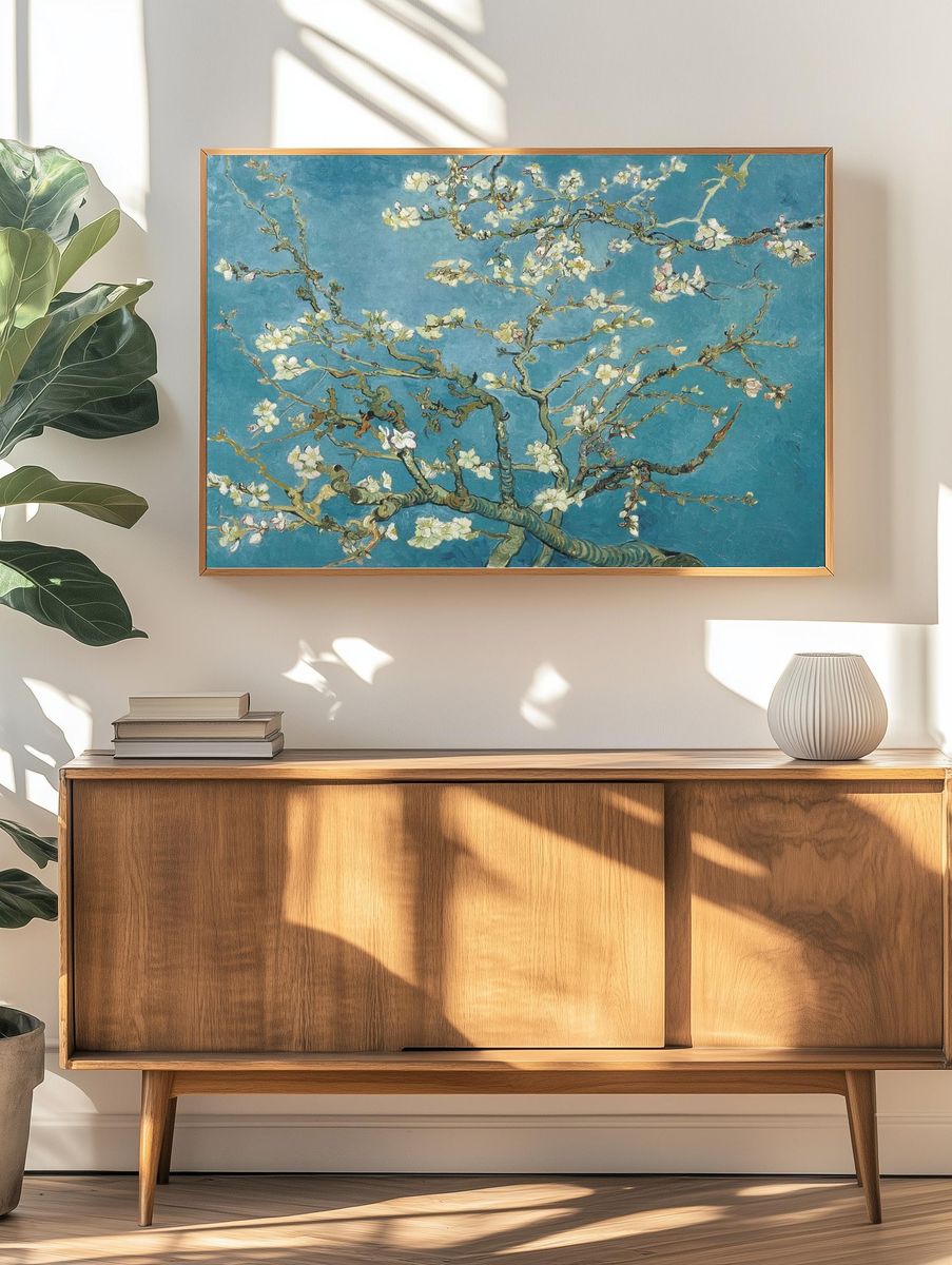 Almond Blossom — Fine Art Print. — room view 3
