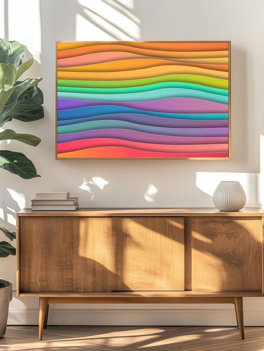 Colorful papers. — room view 3