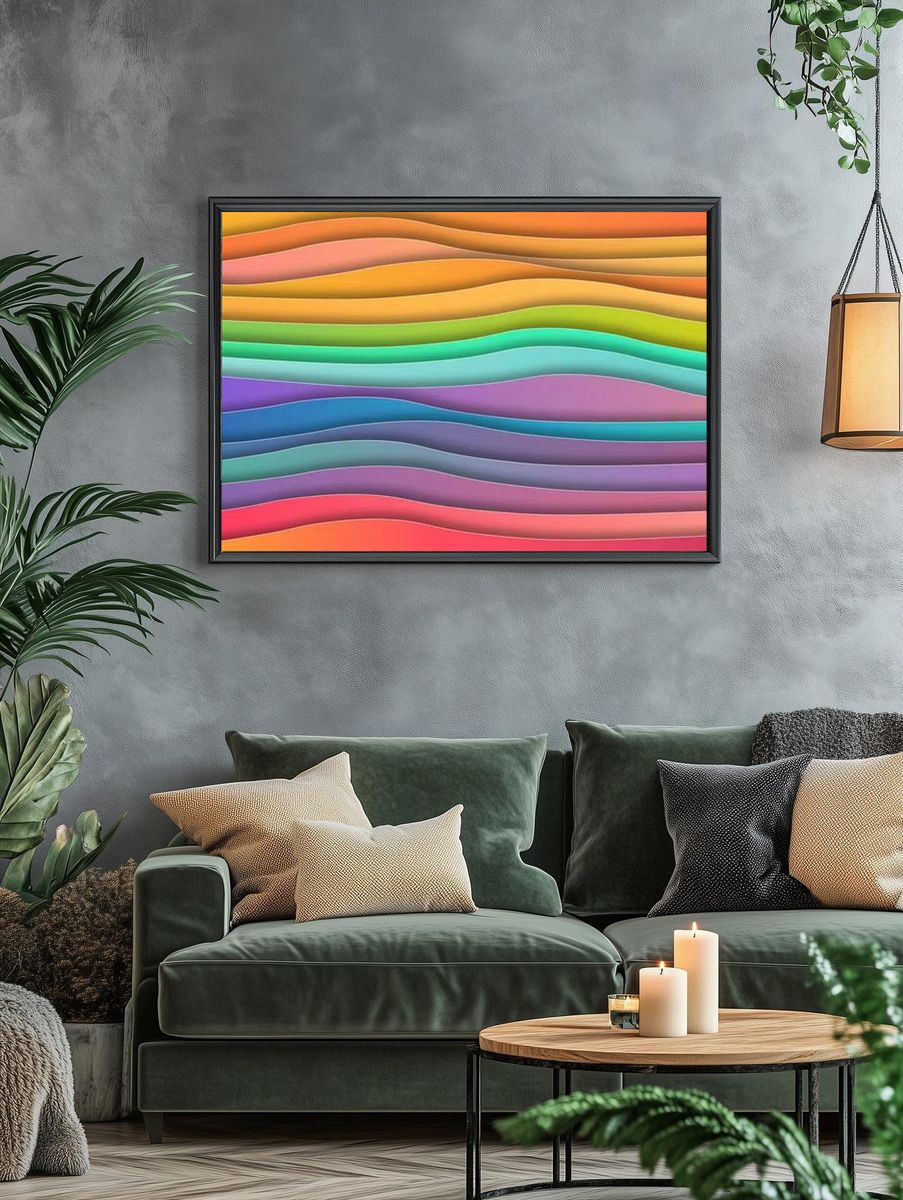 Colorful papers. — room view 4