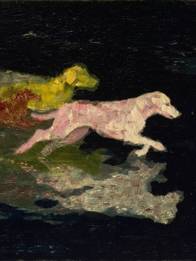 Running Dogs — Fine Art Print. poster print