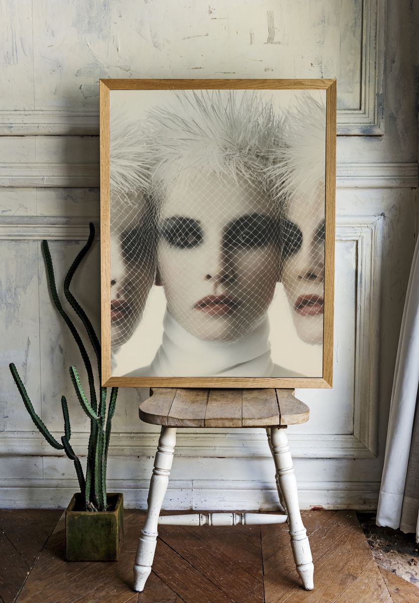 Avant-Garde Fashion Photography Poster. — room view 1