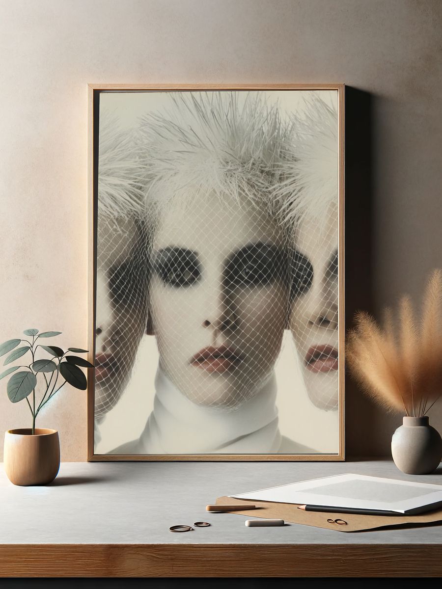 Avant-Garde Fashion Photography Poster. — room view 2