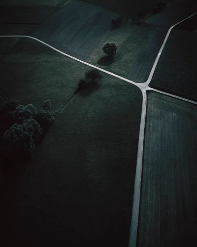 Aerial Landscape at Dusk — Photography Print. poster print