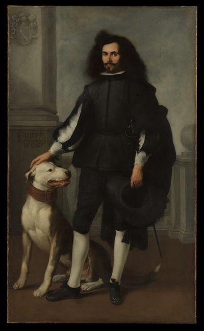Don Andrés de Andrade y la Cal by Bartolomé Estebán Murillo — Art Print. poster