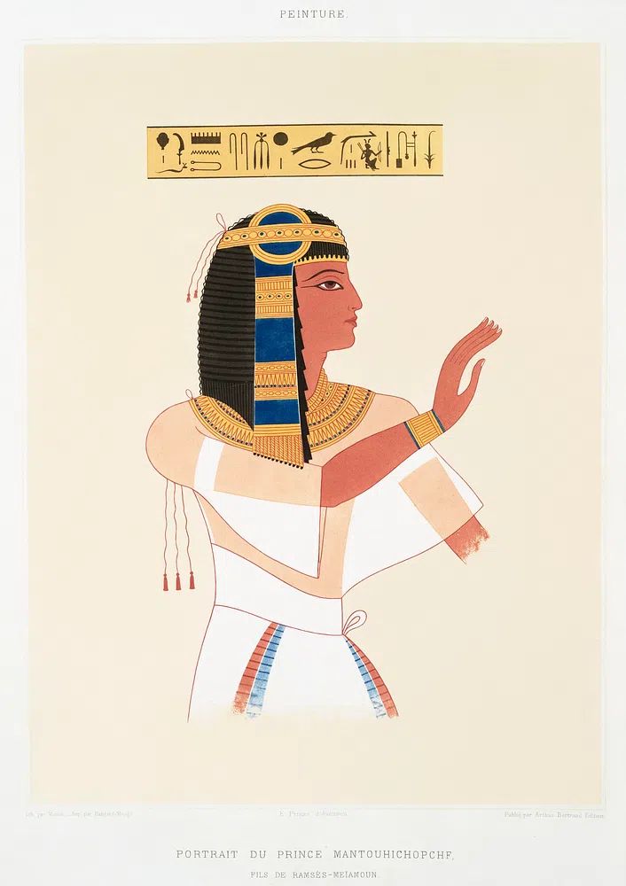 Portrait Prince Mantouhichopchf Histoire de. poster — fine-art art