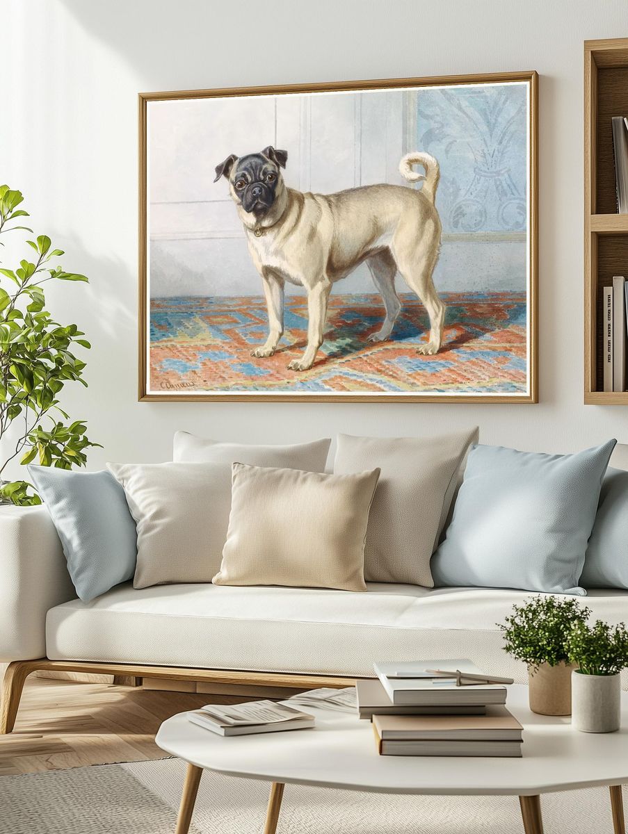 Portrait Edwin Vom Rath’s Pug. — room view 2