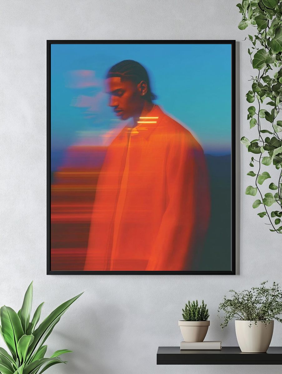Abstract Portrait — Photography Print. — room view 4