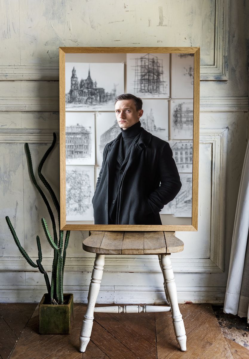 Architect Portrait Photography Poster. — room view 1