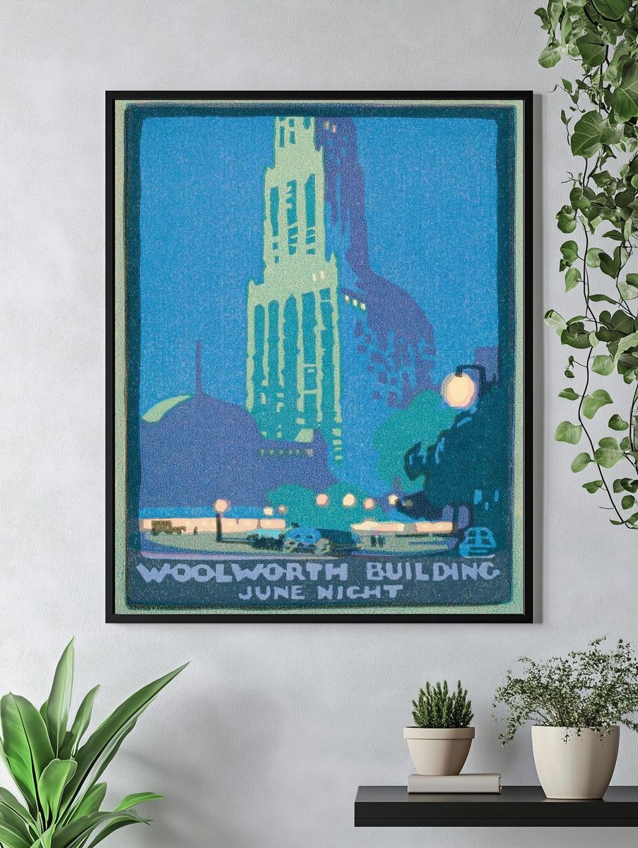 Woolworth Building June Night (1916). — room view 4