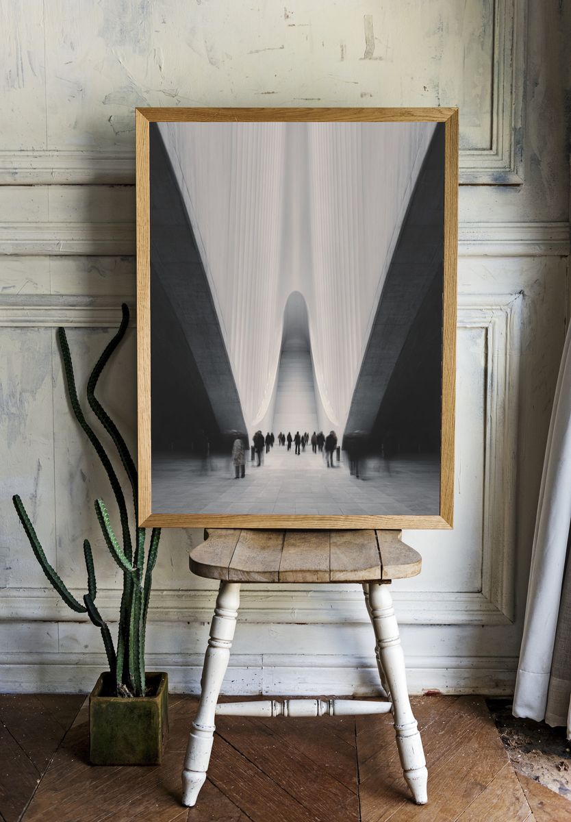 Cathedral Interior Photography Poster. room preview