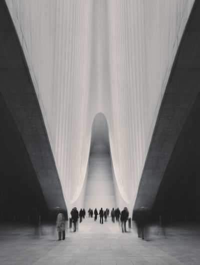 Cathedral Interior Photography Poster.