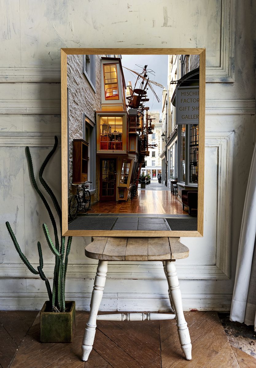 Mischief Factory Alley Poster. — room view 1