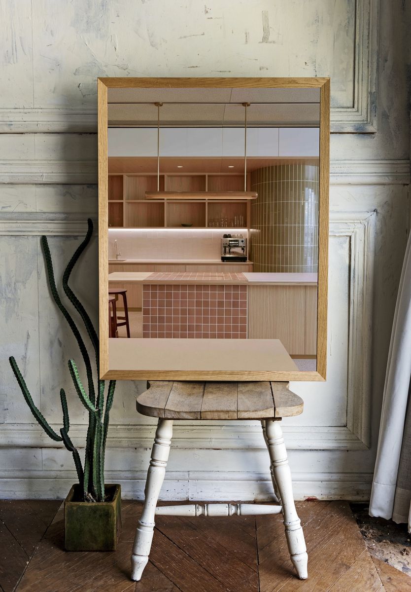 Japandi Kitchen Interior Print. room preview