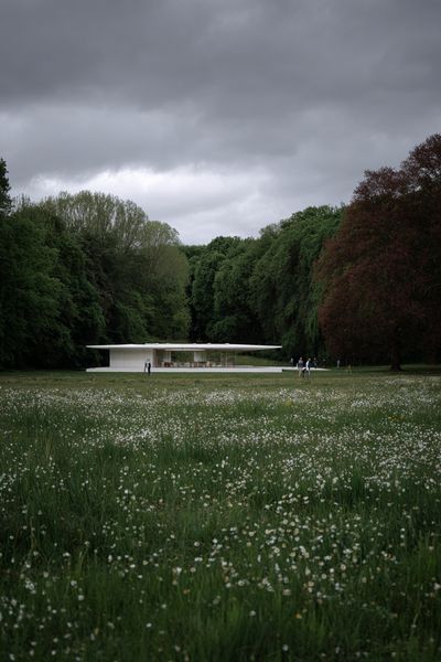 Modern Architecture in Nature — Photography Print. poster