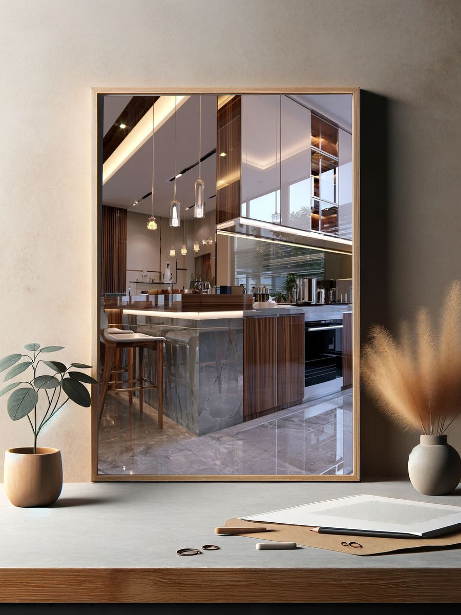 Modern Luxury Kitchen Interior Print. — room view 2