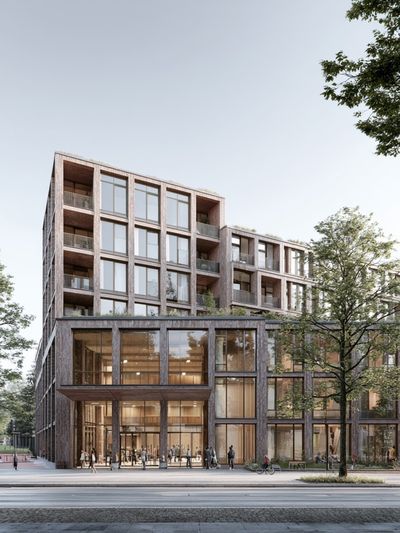Modern Urban Architecture Poster.