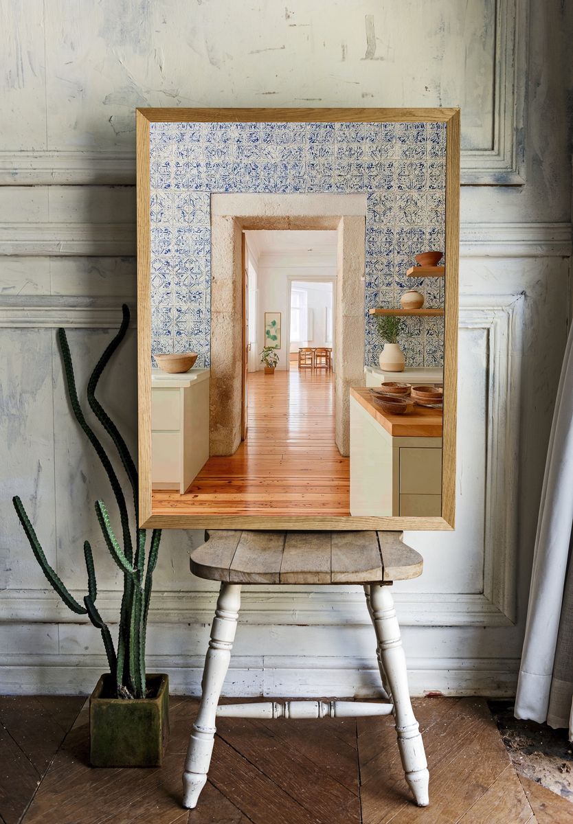 Mediterranean Interior Hallway Poster. room preview