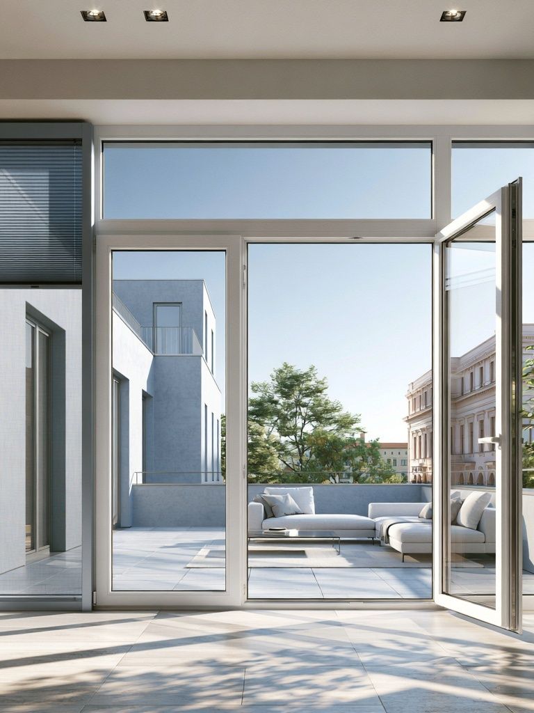 Modern Interior Terrace Photography Poster. poster — architecture art