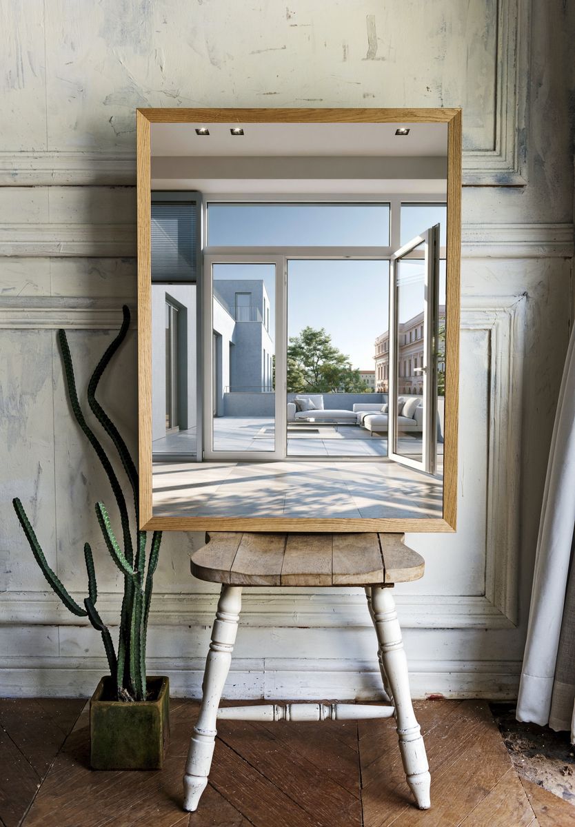 Modern Interior Terrace Photography Poster. — room view 1