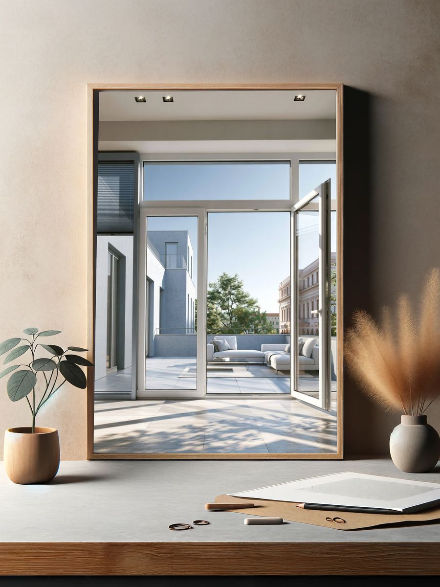Modern Interior Terrace Photography Poster. — room view 2