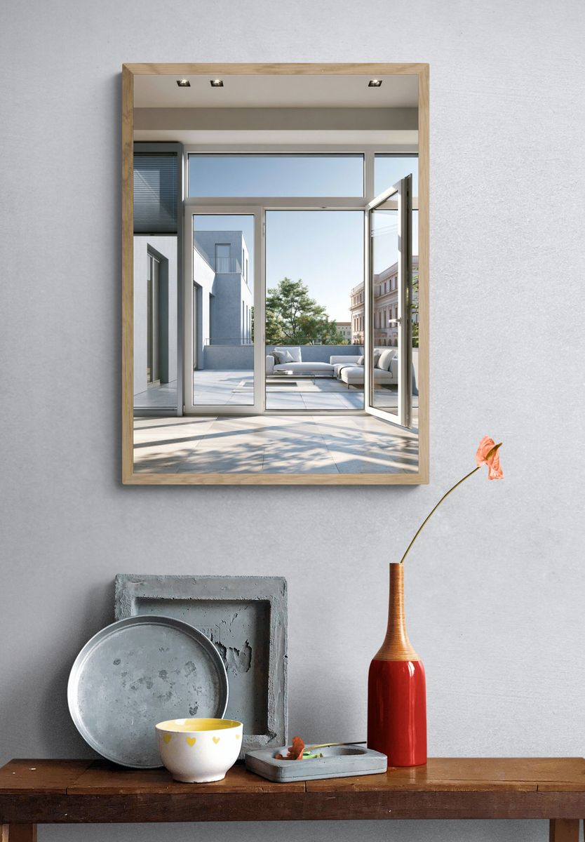 Modern Interior Terrace Photography Poster. — room view 3