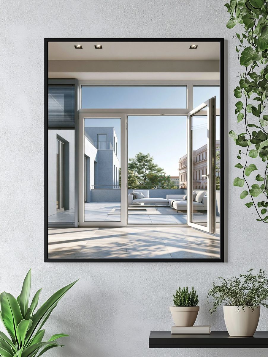 Modern Interior Terrace Photography Poster. — room view 4