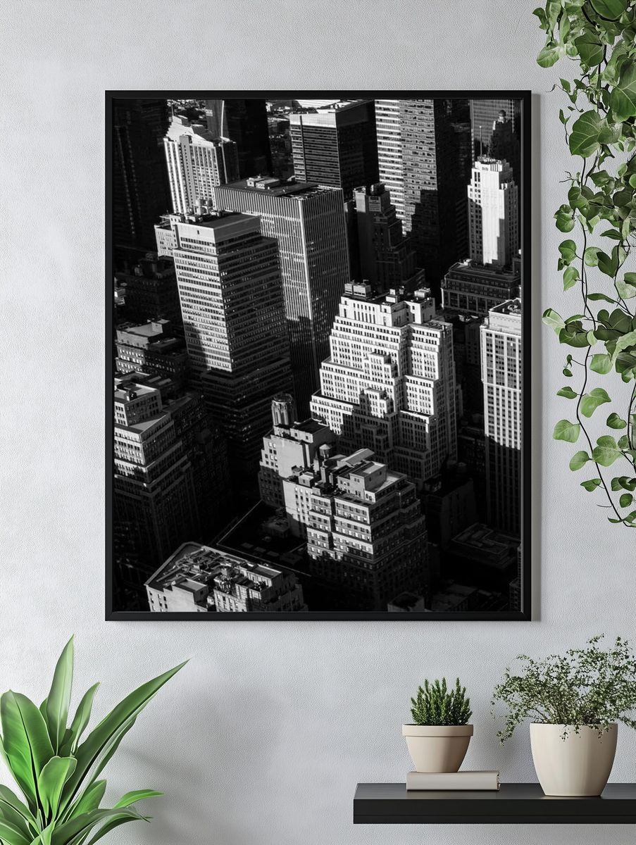 iPhone wallpaper, HD black white. — room view 4