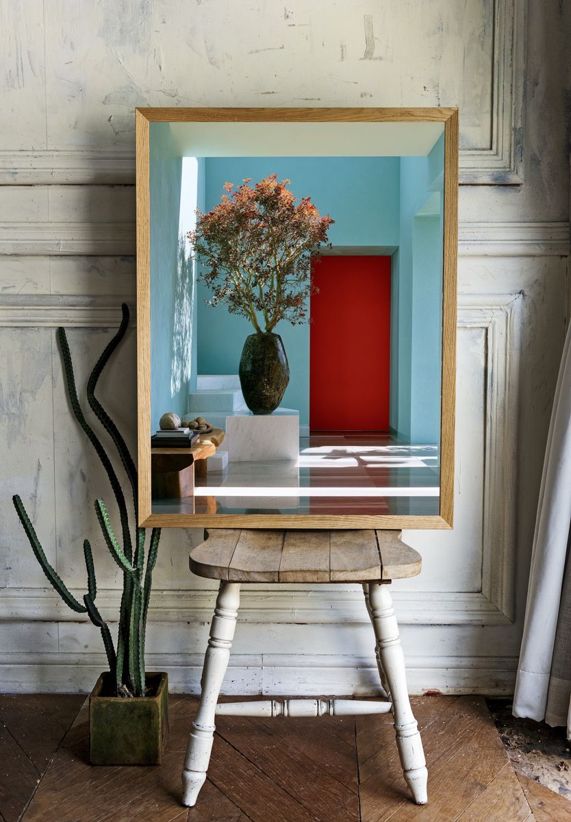 Modern Interior with Bonsai Poster. room preview