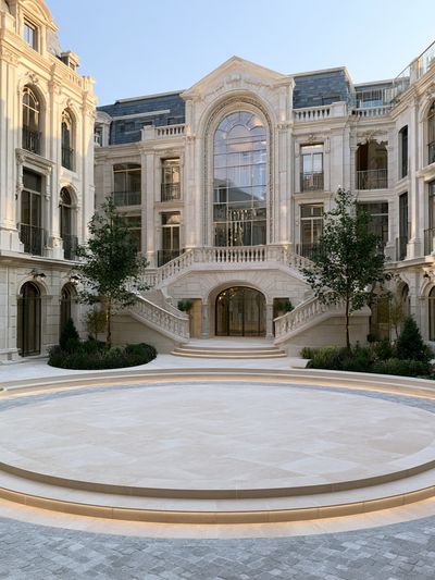 Grand Courtyard Architecture Print.