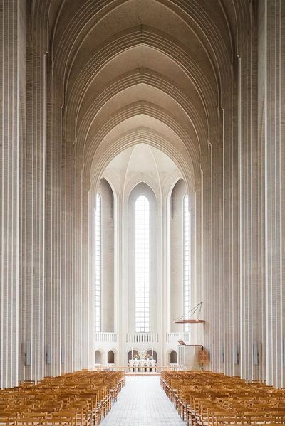 Grundtvigs Kirke, architecture.