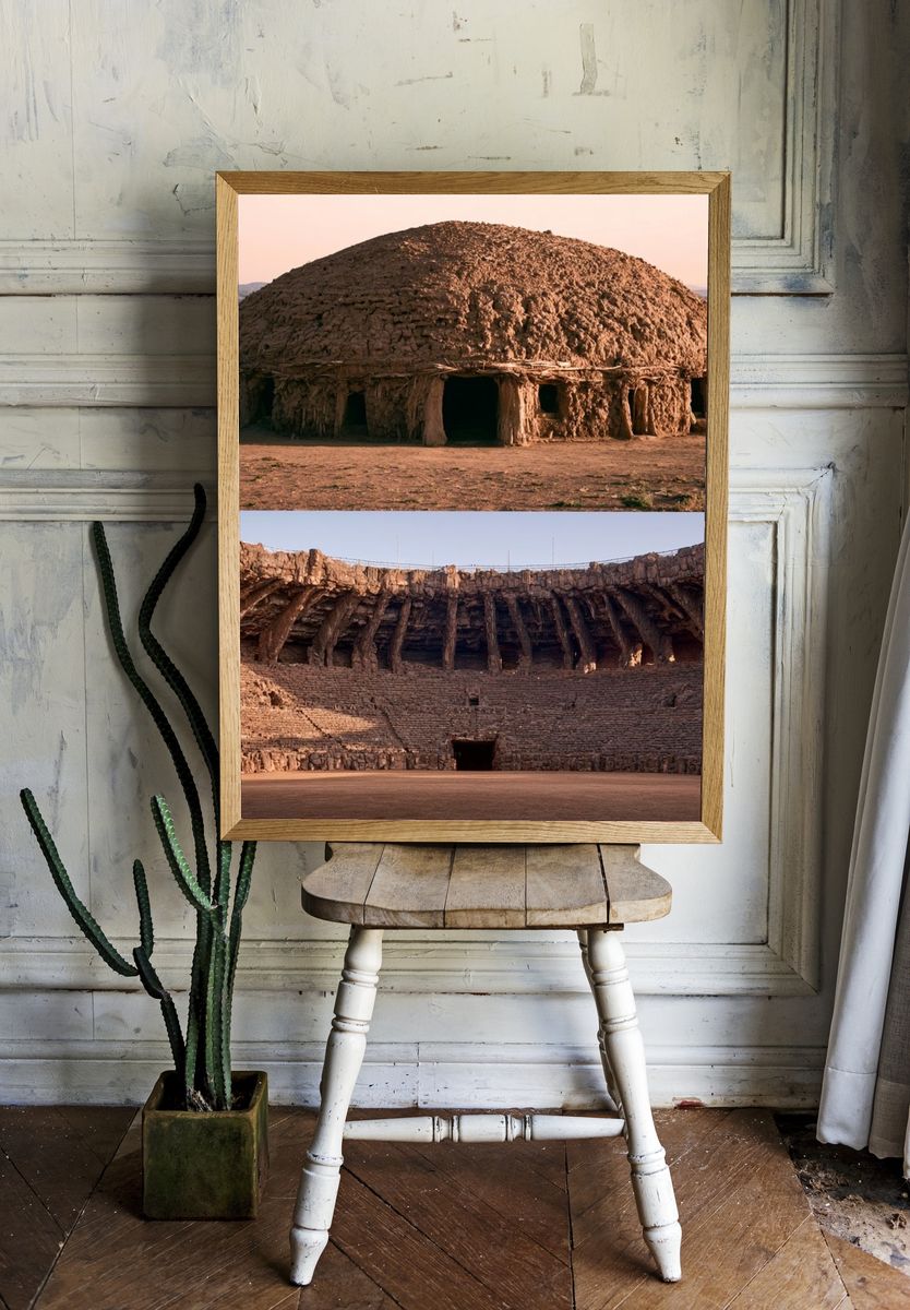 Ancient Stone Amphitheater Poster. room preview