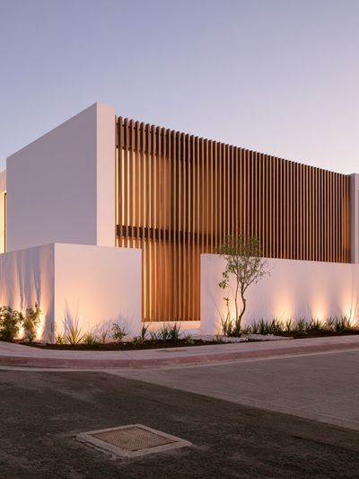 Modern Villa Architecture Poster. poster print