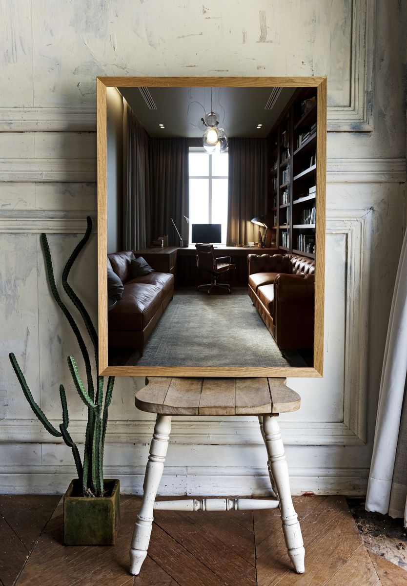 Luxury Home Office Interior Photography Poster. room preview