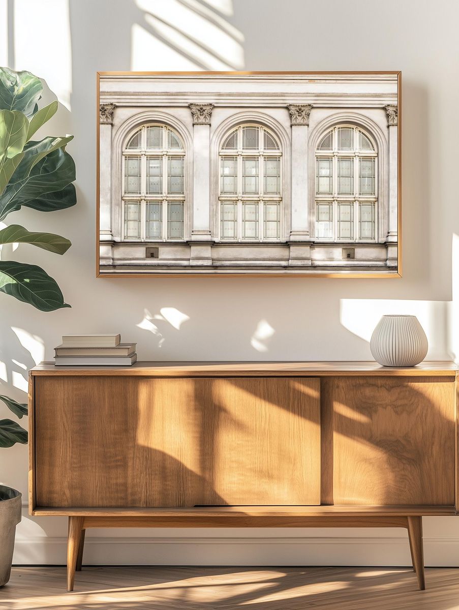 Architectural Windows — Photography Print. — room view 3