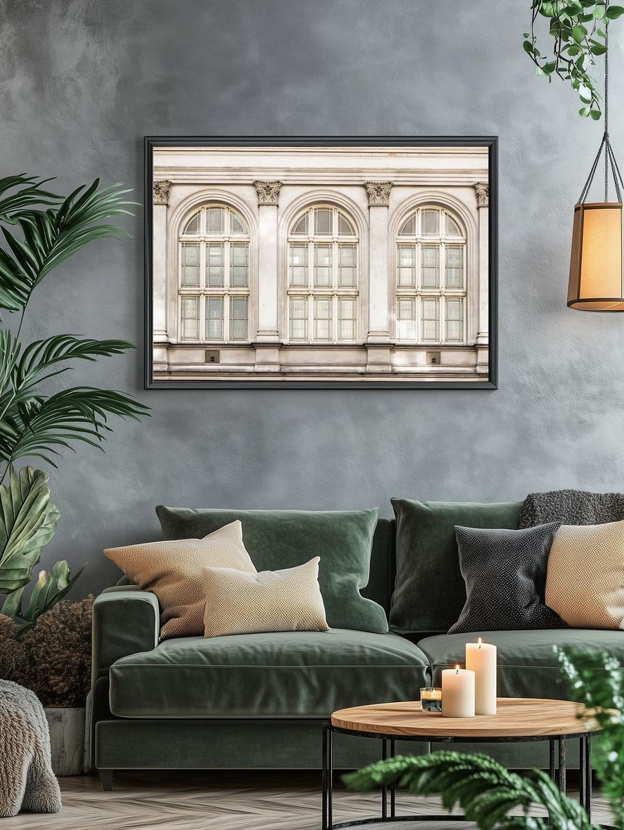 Architectural Windows — Photography Print. — room view 4