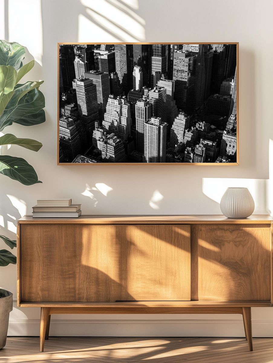 City desktop wallpaper, full HD. — room view 3