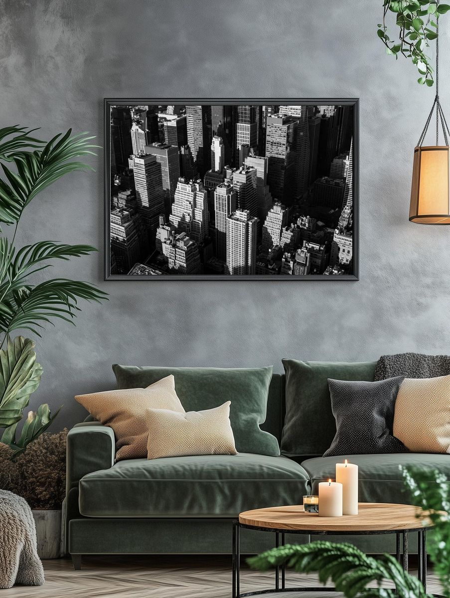 City desktop wallpaper, full HD. — room view 4